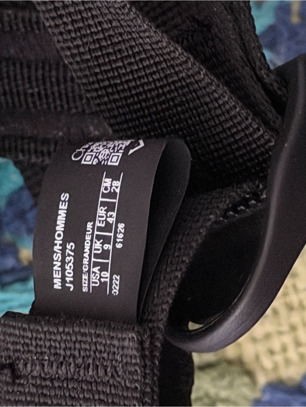 Chaco Men's Black Z/Cloud Sandals - Picture 7 of 8